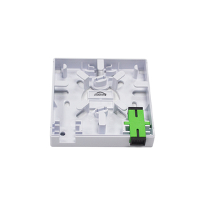Optical Fiber Faceplate Box 2 Core SC APC/UPC Adapter 86*86mm Fiber <strong>Wall</strong> <strong>Socket</strong> Box - Product Image 2