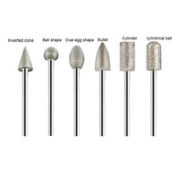 Fraise à graver diamantée, bâtons abrasifs, outils électriques portatifs, kits de polissage pour la sculpture sur pierre, routeur électrique, routeur CNC, fraiseuse OEM de haute qualité