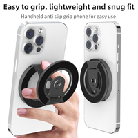 Support magnétique pour téléphone de qualité supérieure N52, rotation à 360°, support à double face, support pliable pour téléphone portable, compatible avec les trépieds