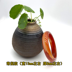 Brazalete de Ágata Roja YL, Ágata Natural Calcedonia, Productos para Puestos de Venta Ambulantes, Beneficios para Empresas, Compras, Fabricante, Venta al por Mayor - Product Image 4