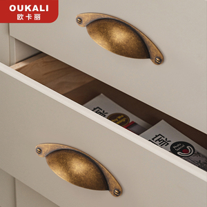 Oukali 现代家具橱柜拉手 厨房抽屉梳妆台拉手 锌合金五金拉手 - Product Image 4