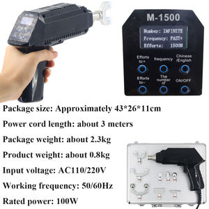 Alat penyesuaian <span class=keywords><strong>Chiropractic</strong></span> listrik, pistol koreksi tulang belakang portabel 8 kepala 1500N terapi intensitas dapat disesuaikan tubuh tulang belakang - Product Image 4