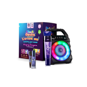 Set karaoke LONDON Tws (Ricaricabile) Black 612510 <b>Bluetooth</b> USB, Card Reader - Product Image 3