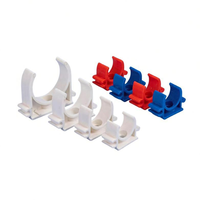 Support de tuyau électrique en PVC-U, clip en U avec surface lisse et faible pression