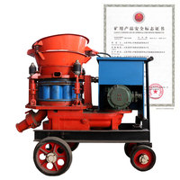 Small Dry Mixed Concrete shotcrete Spraying machine Price Air Portable Wet Shotcrete Machine Concrete Sprayer Dry Mix