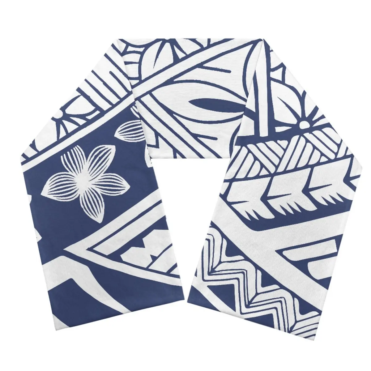 Hawaiian Art Totem Hibiscus Fleur Conception Écharpe Châle pour Femmes Automne Hiver Accessoires De Mode Écharpe Chaud Foulards En Gros