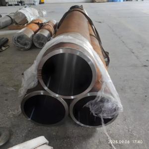 Труба бурильная бесшовная стальная черная, сертифицированная по API, с толстыми стенками, E355, шлифованная, с роликовым полированием, St52, хонингованная, для сварки, для маслобаков - Product Image 6