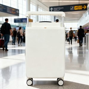 JX Wide Pull Rod PC Spinner Luggage Business Boarding Carry-On <strong>Suitcase</strong> <strong>Lightweight</strong> with TSA Lock Available in Multiple Sizes - Product Image 5