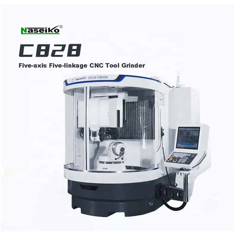 ماكينة طحن وأدوات الطحن CNC بخمسة محاور وخمسة روابط من Naseiko C828، ماكينة طحن وأدوات الطحن CNC