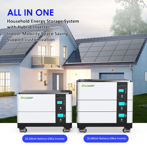Tất cả trong một nhà năng lượng mặt trời Máy phát điện 48V 200AH 10kwh Stack 20kwh 30kwh 40kwh 50kwh Lithium Ion LiFePO4 pin mô hình + 10KW biến tần - Product Image 2