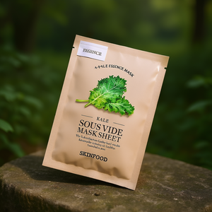 Masque en tissu SKINFOOD Kale Sous Vide pour le soin du visage, tous types de peau - Product Image 3