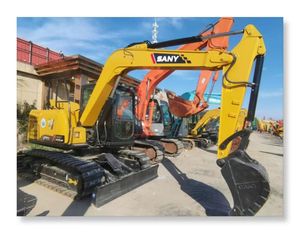 Excavadora Sany SY75C usada de China en buenas condiciones, excavadora de orugas SY75 de 7 toneladas usada a la venta - Product Image 1