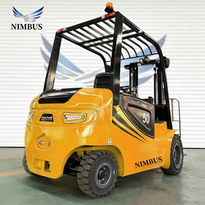 Carrello Elevatore Elettrico NIMBUS Nuovo Modello <span class=keywords><strong>5</strong></span> Tonnellate con Posizionatore Forche Opzionale, Sedile Ammortizzato, per Trasferimento Merci in Parcheggio - Product Image 3