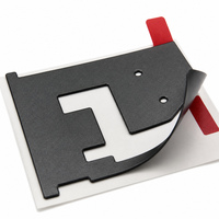 Feuille de graphite naturel à haute conductivité thermique avec languette rouge, film diffuseur de chaleur pour téléphone, tablette, ordinateur portable, découpe personnalisée