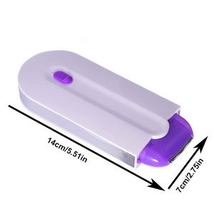 Household Painless Rotating Disc Epilator USB Rechargeable IPX6 Waterproof Body Face Leg <b>Bikini</b> Hand Shaver Hair Remover Unisex - Product Image 4
