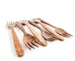 Juego de Tazones de Madera de Coco Vintage Hechos a Mano, Cuchara de Concha Natural Ecológica, Vajilla con Técnica Personalizada, Logotipo Personalizado MPL - Product Image 2