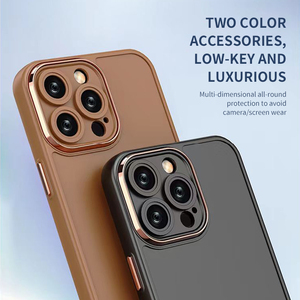 เคสอุปกรณ์เสริมโทรศัพท์มือถือผิวด้านสำหรับ iPhone 14X11 12 13 PRO MAX เคสสำหรับ iPhone 14 PRO MAX - Product Image 4