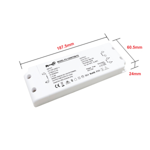 ไดรเวอร์ไฟ LED แบบหรี่แสงได้ 60W Ultra Slim CV TRIAC/0-10V/1-10V/10V PWM/Rx  100-240VAC-DC 12V 24V 48V  ไม่กระพริบ  สำหรับแถบไฟ LED - Product Image 4