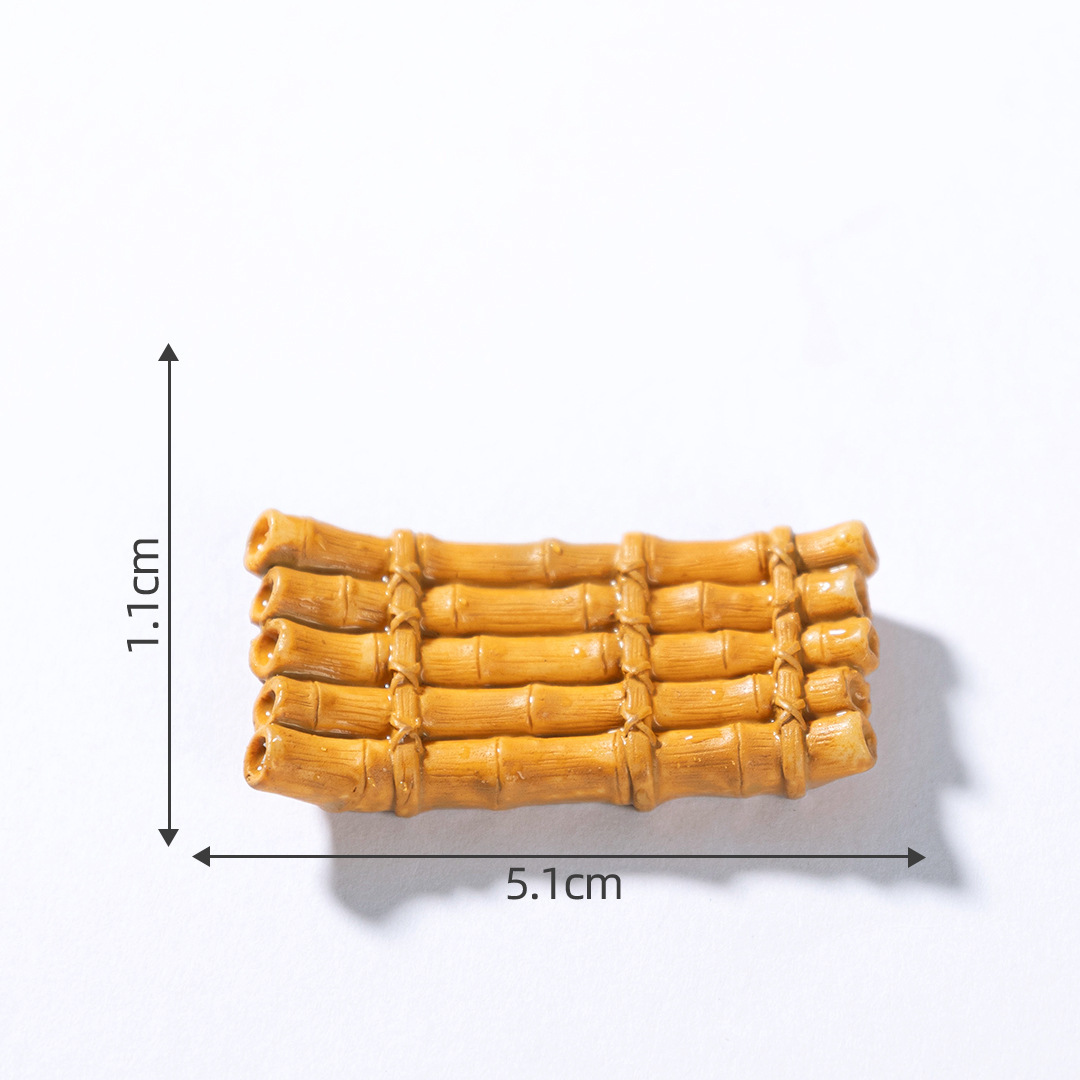Balsa de bambú volteada [flotante]