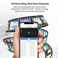 Caméra Intelligente 1080P avec Capteur CMOS, Mini Portable, Fixation Magnétique 360°, WiFi, Détection de Mouvement, Vision Nocturne IR, Cloud Domestique