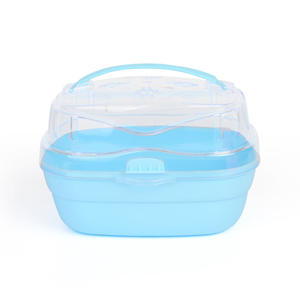 Mode Portable Pet Supplies Princesse Portable Boîte <span class=keywords><strong>Hamster</strong></span> Transport <span class=keywords><strong>Cage</strong></span> Transparent <span class=keywords><strong>Hamster</strong></span> <span class=keywords><strong>Cage</strong></span> - Product Image 2