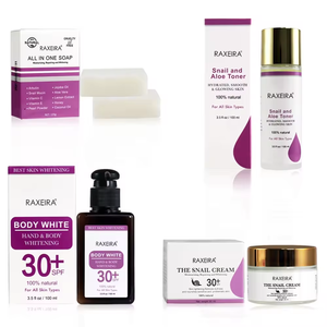Private Label <strong>Snail</strong> Skin Care Set Organic Aloe Vera Hyaluronic Acid Collagen Nail Soap Skin Toner <strong>Face</strong> <strong>Cream</strong> and Body Lotion - Product Image 1
