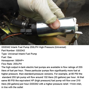 <span class=keywords><strong>Pompe</strong></span> à carburant électrique universelle haute pression 255 LPH intégrée au réservoir GSS342 FP-390100 - Product Image 6