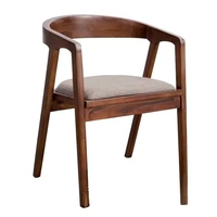 Chaise de salle à manger empilable VL de haute qualité avec dossier croisé en bois, couleur au choix, pour événements