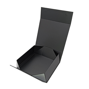 Có Thể Tái Chế Thấp Moq Sang Trọng Từ Hộp Nắp Đóng Cửa Màu Đen Hộp Quà Tặng Các Tông Hộp Quà Tặng Với Từ Đóng Cửa Nắp - Product Image 3