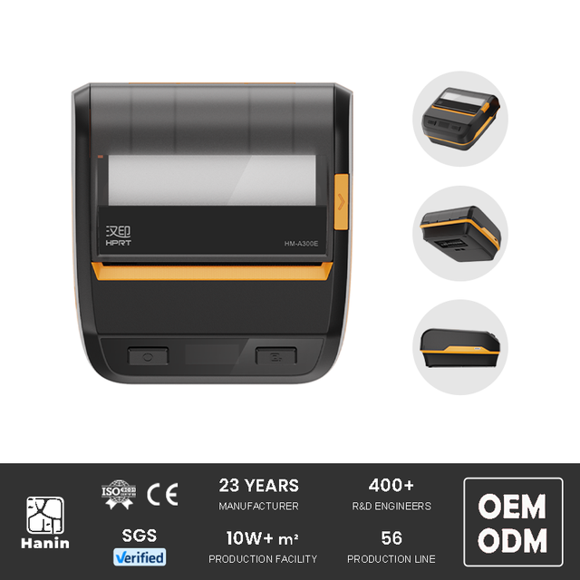 HPRT HM-A300E Portable 58mm 80mm Mini Wireless POS Receipt Printer Mobile  Printer for Small Business