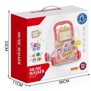 ของเล่นเด็กหัดเดินแบบใหม่ กระดานวาดเขียนพร้อมเสียงเพลง ช่วยเสริมพัฒนาการ - Product Image 4