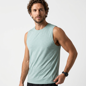 Chaleco Deportivo Casual Personalizado para Hombre, Cuello Redondo, Poliéster, Impresión Digital, Nueva Llegada de Verano, Entrenamiento al Aire Libre, Transpirable, Secado Rápido - Product Image 6