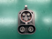 AiPower CCS2 à CCS1 Adaptateur de prise de convertisseur de véhicule électrique Adaptateur de chargeur portable 250A EV avec verrouillage de sécurité Accessoires EV
