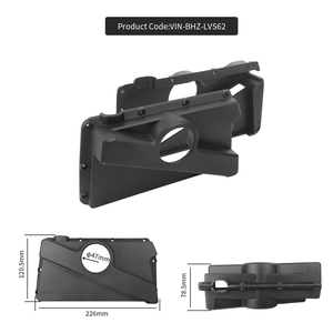 Housse de protection noire en nylon composite renforcé VINmounts pour transducteur LiveScope Panoptix LVS62 |   VIN-BHZ-LVS62 robuste - Product Image 2