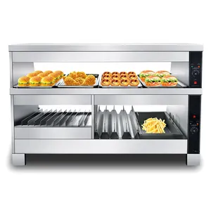 Affichage Offre Spéciale de réchauffeur de nourriture d'acier inoxydable pour l'équipement de cuisine de restaurant de KFC Mcdonalds de restauration rapide - Product Image 5