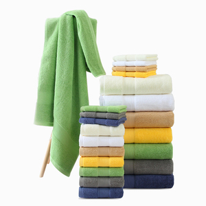 Vendita calda 7 dell'hotel di colore può essere personalizzato come il requisito del compratore di cotone set di asciugamani - Product Image 2