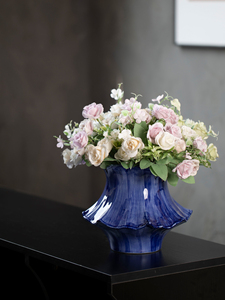 Soiltoware Vase de table hydroponique <span class=keywords><strong>en</strong></span> céramique de Jingdezhen 100% fait main, design moderne, non verni, <span class=keywords><strong>pot</strong></span> de fleurs 5cm x 5cm - Product Image 3