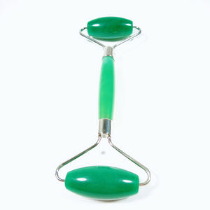 Roller Facial de Jade <span class=keywords><strong>100</strong></span>% Natural Crafts 2026, Massageador de Dupla Face em Aventurina Verde - Product Image 4