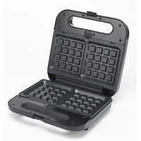 Petit déjeuner gaufrier nid d'abeille simple épais grand gaufrier à caractère beignet en fonte personnalisé