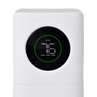 Humidificateur ultrasonique sur pied en plastique de 9 L avec télécommande, grand réservoir d'eau, purificateur d'air électrique pour usage domestique
