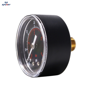 Manomètre à liquide sous pression Spunky, jauge à vide en laiton, 4 bar-60 psi, filetage arrière 1/4NPT, échelle rouge et blanche, filtre de <span class=keywords><strong>piscine</strong></span> Jandy - Product Image 1
