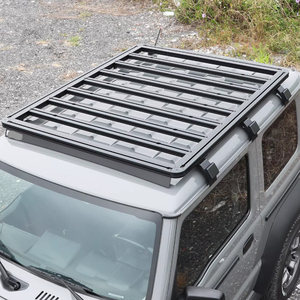 Portaequipajes de Techo Lantsun JMN147 de Aleación de Aluminio y Acero <span class=keywords><strong>para</strong></span> Suzuki Jimny 2019-2026, Solo <span class=keywords><strong>para</strong></span> Modelos de <span class=keywords><strong>3</strong></span> <span class=keywords><strong>Puertas</strong></span> - Product Image 1