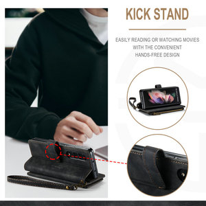 <span class=keywords><strong>CaseMe</strong></span> Fabrication pour <span class=keywords><strong>Samsung</strong></span> Galaxy Z fold 4 Etui portefeuille avec dragonne Fentes pour cartes d'identité et de crédit pour <span class=keywords><strong>Samsung</strong></span> Z Fold 6 5 4 3 Case - Product Image 4