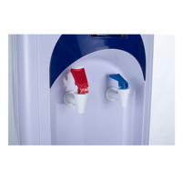 Distributeur d'eau électrique sur pied en plastique à chargement par le haut, 18,9 L, avec eau chaude et froide, refroidissement par compresseur, pour appareils électroménagers