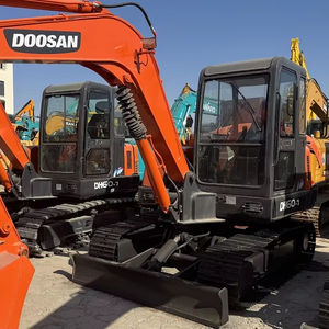 Doosan DH60-7 6 Ton Mini <b>Used</b> Excavator <b>Engineering</b> <b>Machinery</b> in Stock with Core PLC Components Big Discount Second Hand Machine - Product Image 1