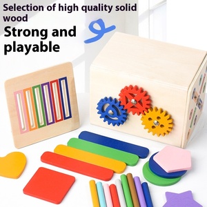 <span class=keywords><strong>Giocattoli</strong></span> educativi ispirati ai Montessori <span class=keywords><strong>per</strong></span> bambini di <span class=keywords><strong>1</strong></span> <span class=keywords><strong>anno</strong></span> di classe di 2 anni classificazione cognitiva a forma di bambino - Product Image 4