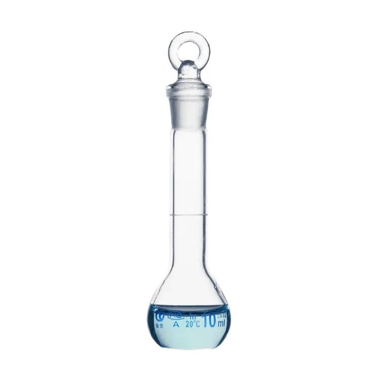 Loikaw Lab 30ml Borosilicate Glass Volumetric Flask With Stopper Good Glassware Precise Graduation Chemical