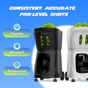 PT SMART <span class=keywords><strong>PRO</strong></span> Best Seller Attrezzatura Professionale Portatile Intelligente per <span class=keywords><strong>Tennis</strong></span> con Controllo APP per Allenamento Tecnologia <span class=keywords><strong>Tennis</strong></span> - Product Image 1