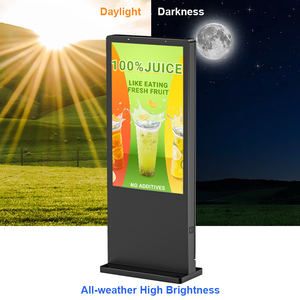 Meistverkaufter 4K LCD IP65 Smart Kiosk Vertikales LCD Interaktives Panel Digitale Beschilderung für Wegweiserung & Werbung - Product Image 5