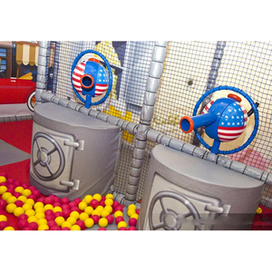 Canon de tir interactif pour balles, équipement de terrain de jeu intérieur, jeu de combat multi-blaster pour enfants, centre de jeux souples et centre commercial - Product Image 3